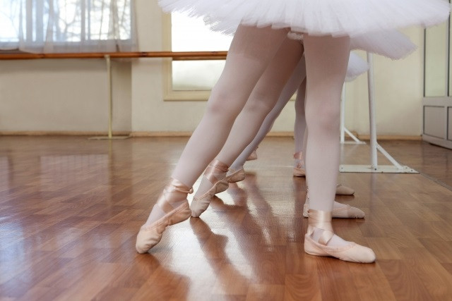 バレエのレッスン