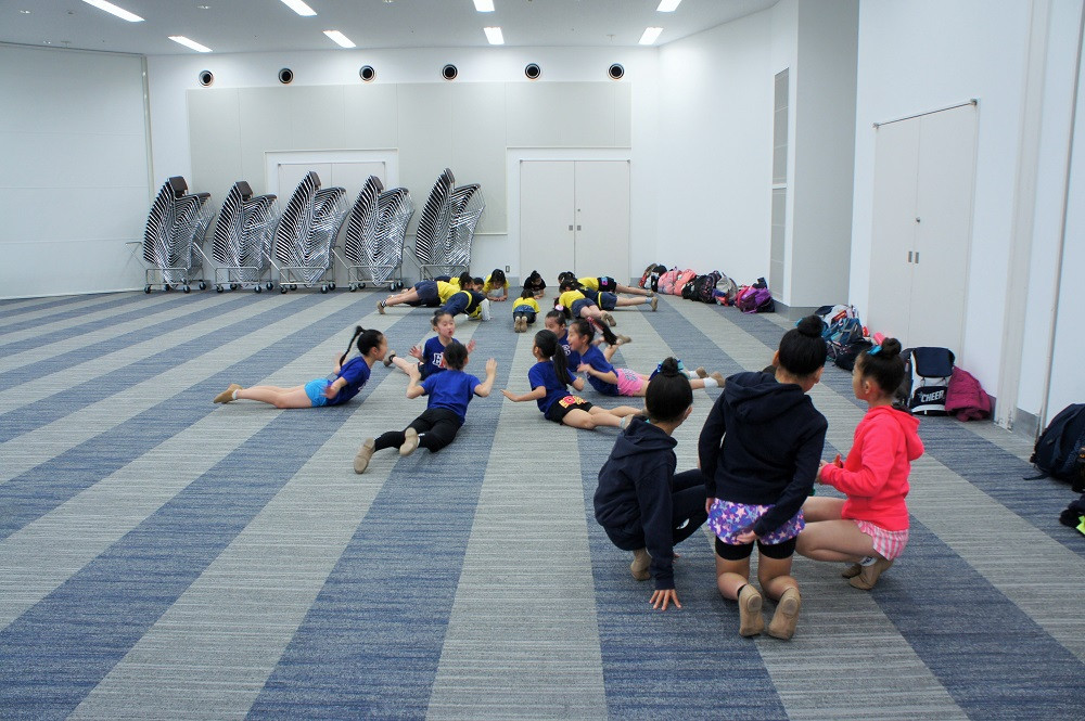 テクニックキャンプ　ストレッチ