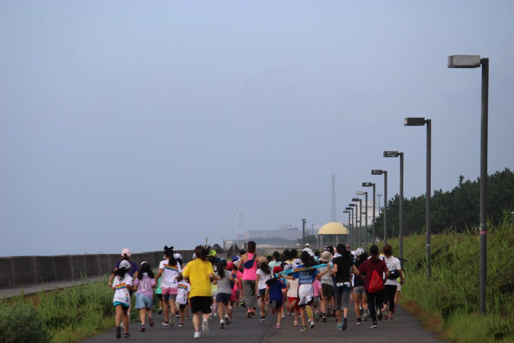 SummerCampのランニング