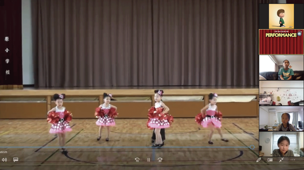 Stars Smiley Family オンライン中間発表会