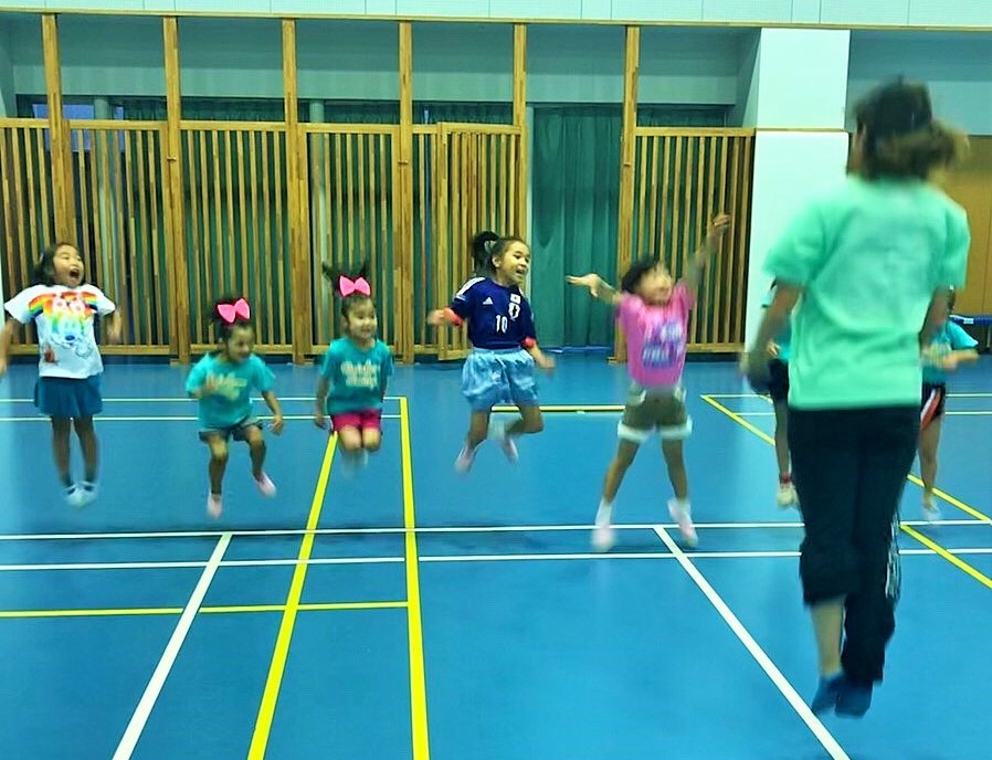 キッズチアダンスレッスン