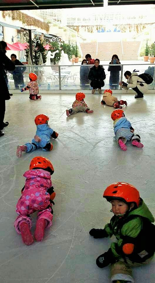 長ぐつスケート教室-1
