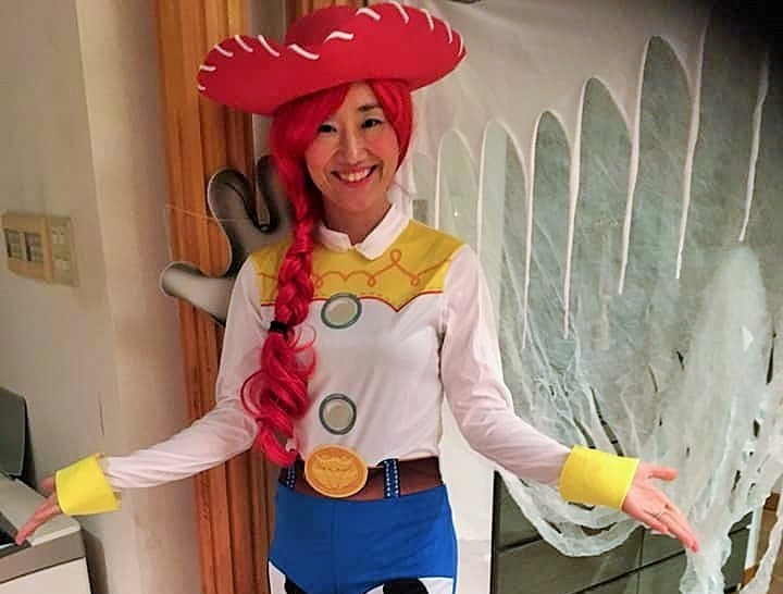 綾子先生の仮装