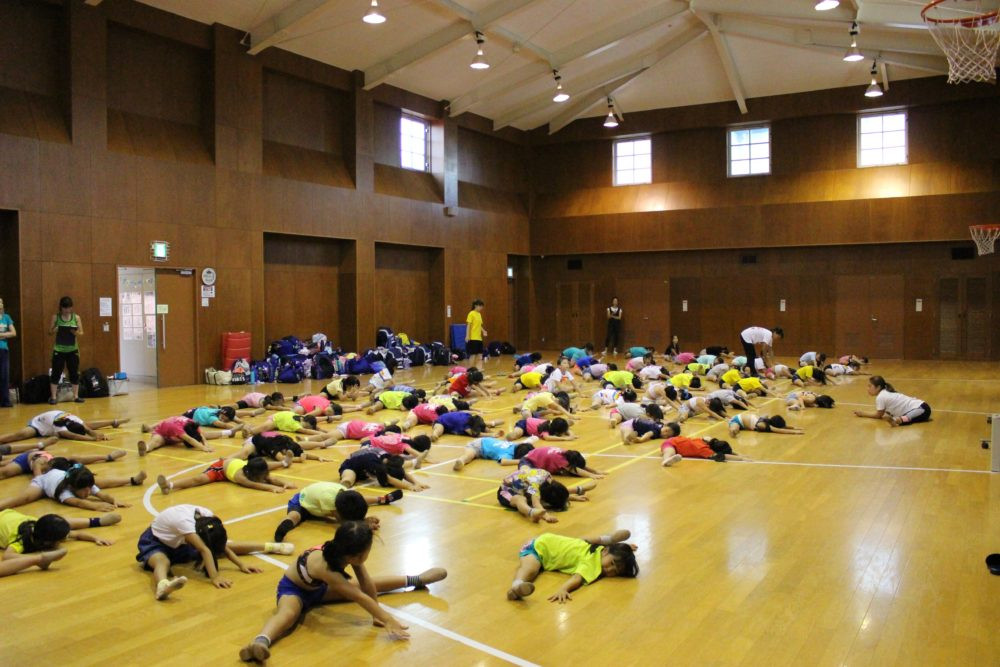 チアのためのストレッチ