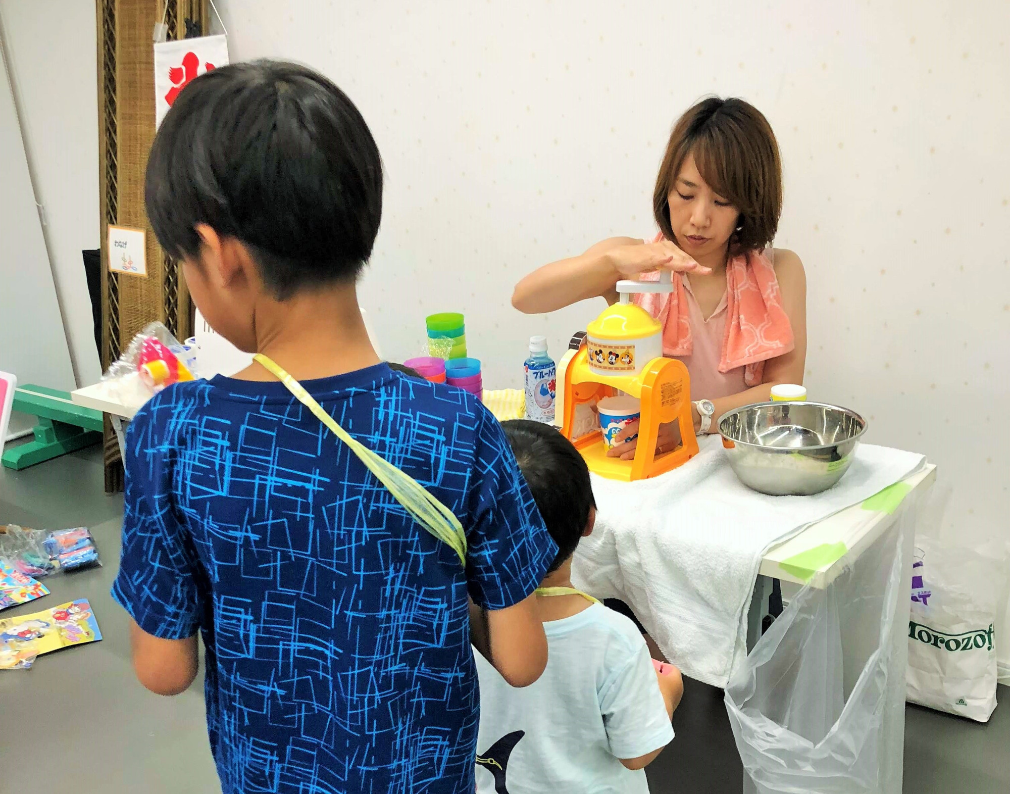 夏祭りのかき氷
