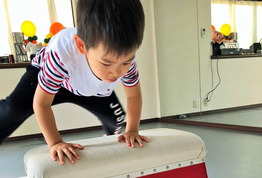 未就園児のとび箱