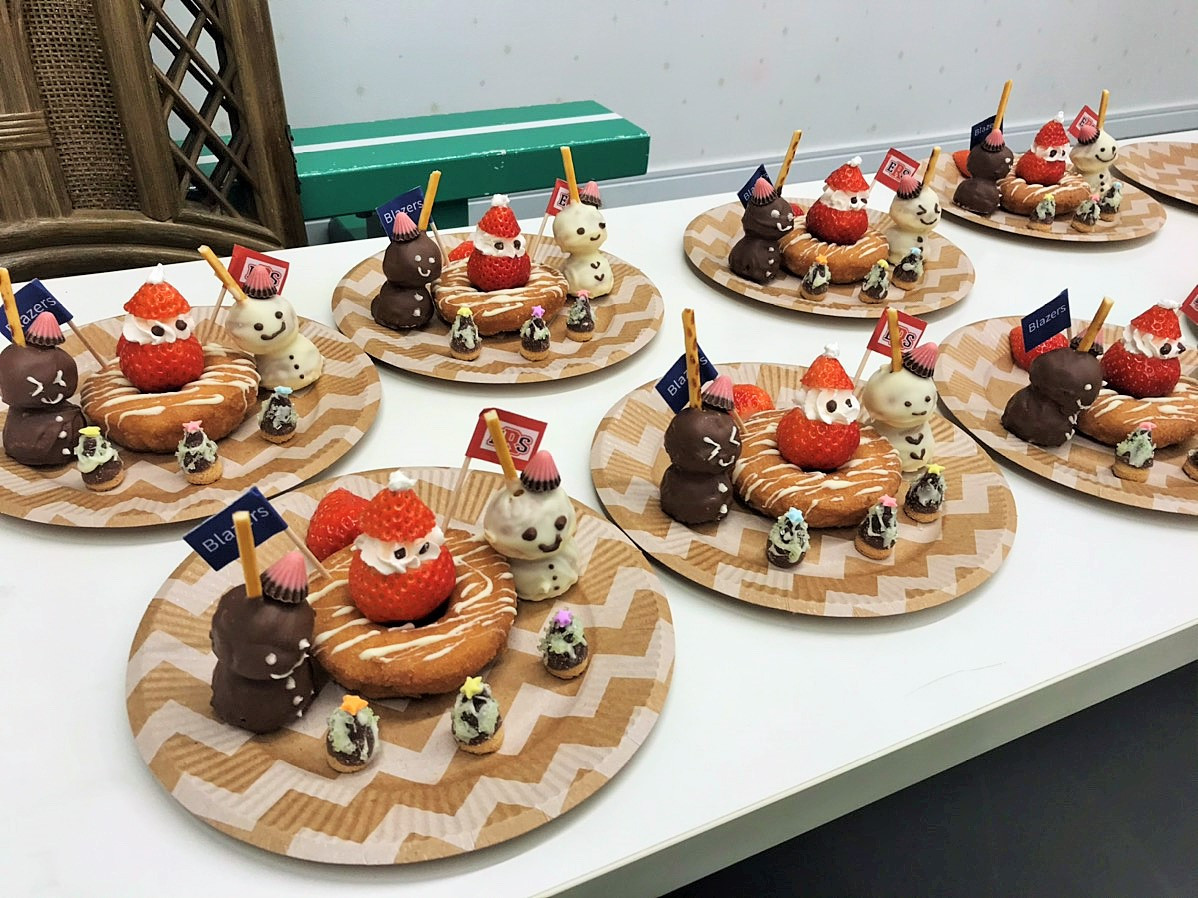 Youth合同合宿　クリスマスデザート