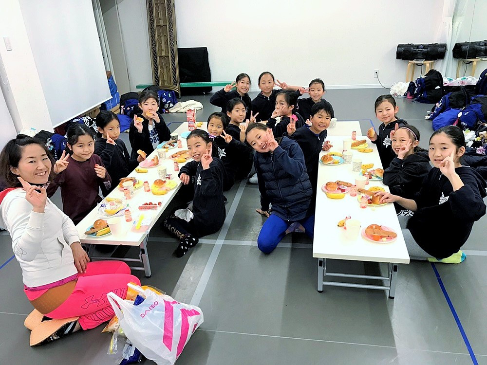 BLAZERS mini camp　朝食