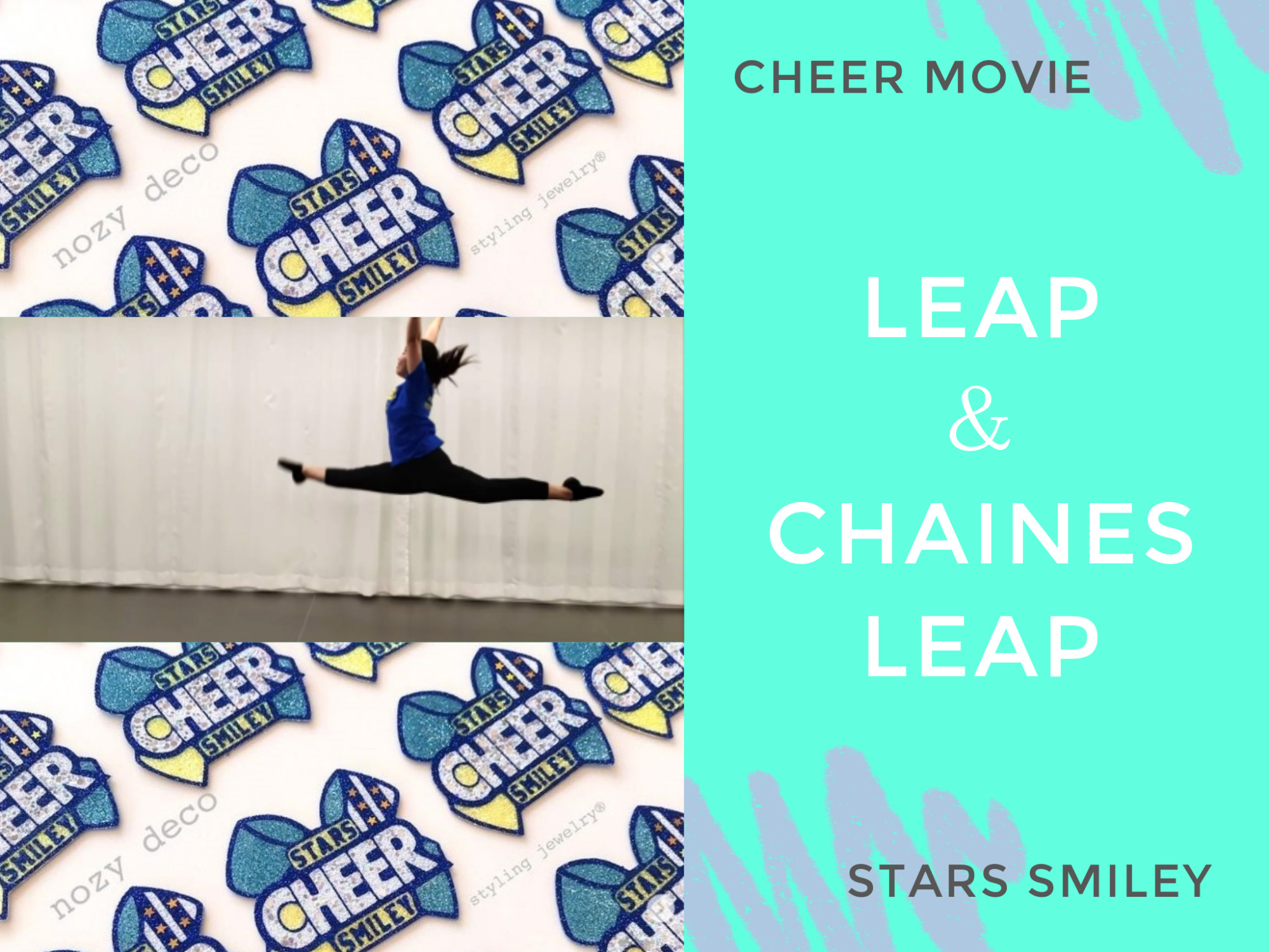 【チアダンス・パフォーマンスアップ動画】リープ(ジュッテ)&シェネリープにTRY!