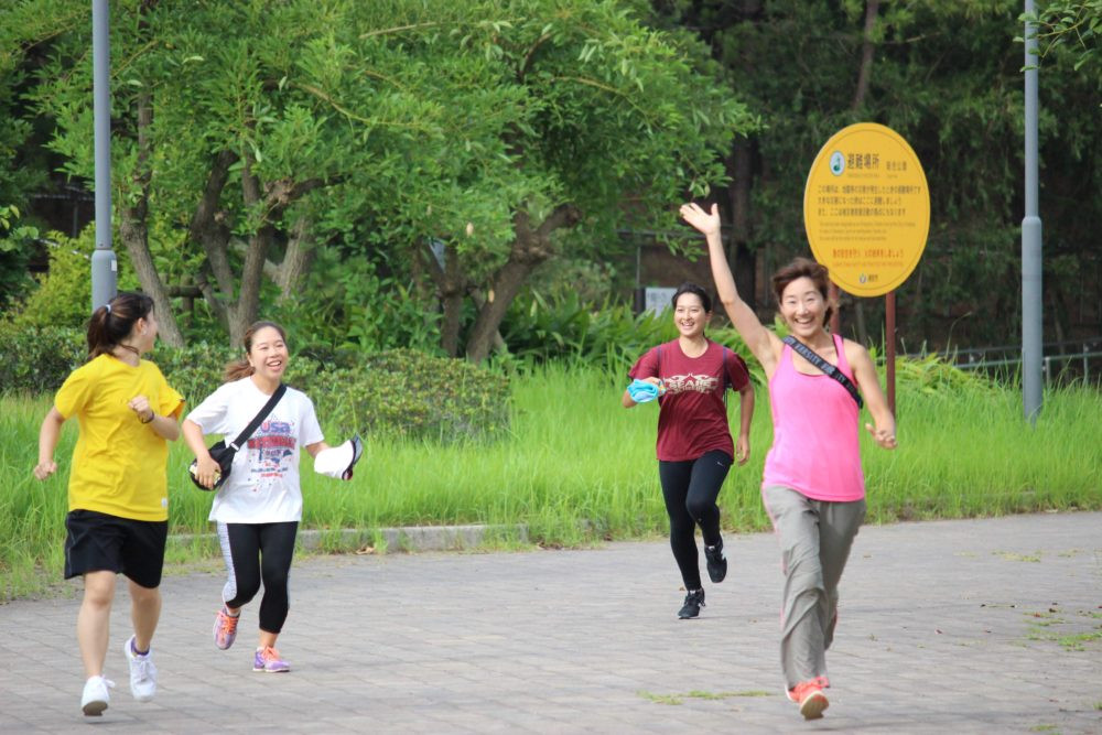 SummerCampのランニング